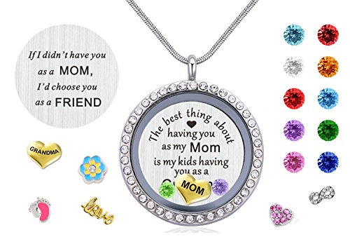 mom and grandma necklace