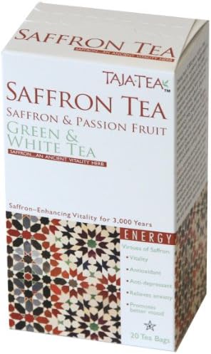 Saffron Green &amp; White Tea (12 pack)