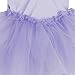 FEESHOW Girls' Gymnastic Camisole Leotard Ballet Dance Dress Tutu Skirt Ballerina Dancing Costumes Lavender 5-6