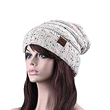 Knit Beanie，ASILA Unisex Winter Warm Slouchy Wool Hat Skull Cap for Women&Men (LLBB3002)