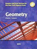 Paperback Prentice Hall Brief Review for the New York Regents Exam Geometry 2011 Book