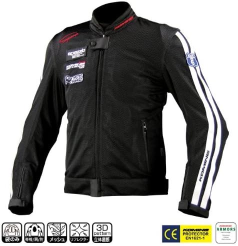 Komine JK-014 Riding M-JKT LEGEND black 3XL 07-014