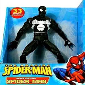 marvel legends 12 inch black spiderman