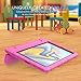 MoKo Case Fit Samsung Galaxy Tab A 10.5 2018 SM-T590 / T595 / T597, EVA Kids Shock Proof Convertible Handle Light Weight Protective Cover Compatible Galaxy Tab A 10.5 Inch 2018 Tablet - Magenta