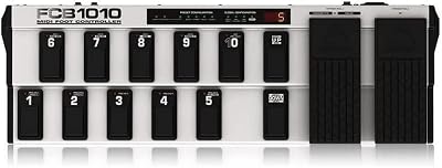 Behringer FCB1010 MIDI Foot Controller 2 Expression Pedals 10 Banks Power Adp