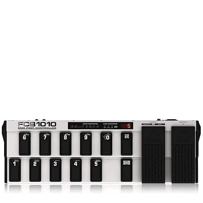 Behringer FCB1010 Ultra-Flexible MIDI Foot Controller with 2 Expression Pedals and MIDI Merge Function