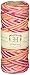Hemp Cord Spool Variegated 20# 205 Feet/Pkg-Taffy
