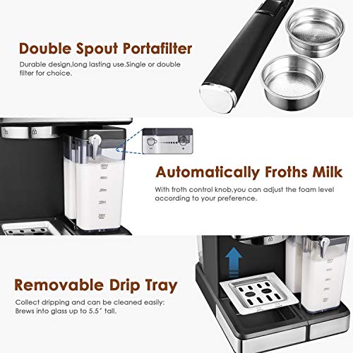 2 Espresso+Machine+Barista+Automatic+Cappuccino