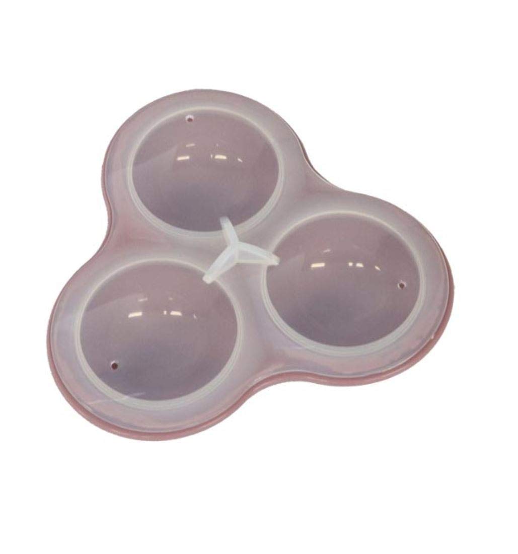 3 huevos escalfador silicona para horno microondas suave duro ...