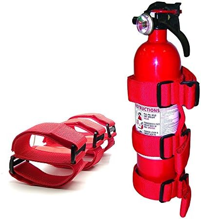 Fire Extinguisher Holder Adjustable Canvas Roll Bar Mounted for Jeep Wrangler…
