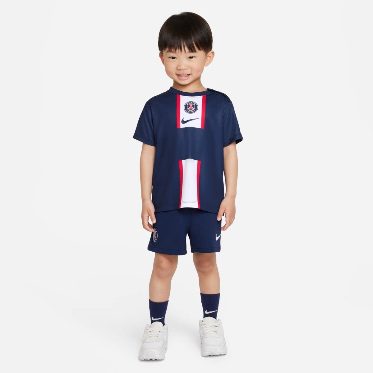 Paris Saint-Germain FC DJ7917 Season 2022/23 Official Baby Set Men's Midnight Navy/White/Midnight Navy 9-12