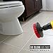 Power Scrubber Set: Drill Brushes & Scouring Pads – Clean Hard Water & Stains 5X Faster – for Tile, Grout, Rim, Corner, Floor, Carpet, Glass Doors, Fiberglass Tubs