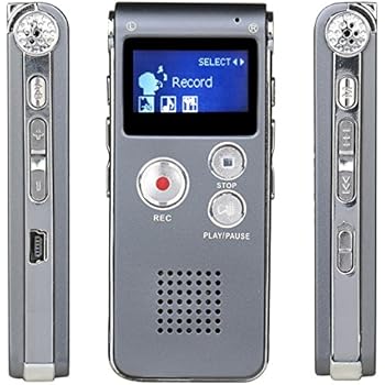 Amazon.com: Digital Voice Recorder, FecPecu 8GB Multifunctional