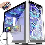 MUSETEX 2× USB 3.0,6 PCS ARGB Fans,Mid-Tower
