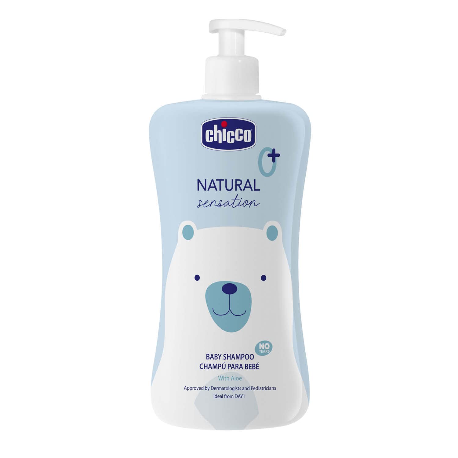 CHICCO NATURAL SENSATION - BABY SHAMPOO - TEARLESS - 500 ml