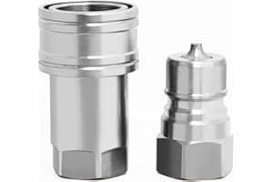 Hydraulic Quick Disconnect Coupler 1" NPT,CEKER ISO 7241-A Tractor Couplers Hydraulic Coupling