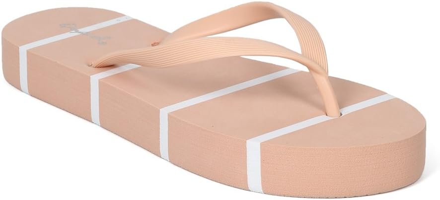 Alrisco Women PVC Thong Flip Flop Sandal HH40