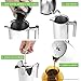 LINKYO Large Stainless Steel French Press Coffee Maker 1.5L, 50oz shiny
