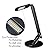 Desk Lamp Jodin Guanya LED Table Lamp Stepless Brightness Adjusted 4 Lighting Modes 1-Hour Auto Timer USB Charging Port Memory Function Touch-Sensitive Control Panel Eye-Caring 10W Black