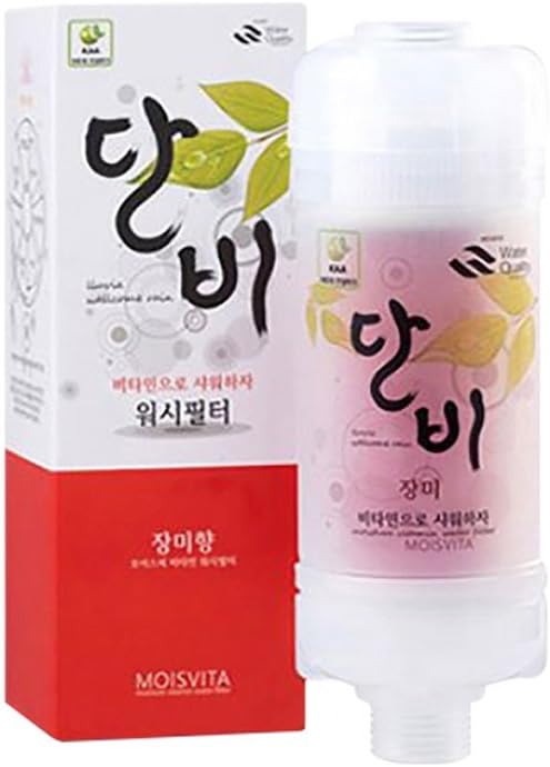 [DANVI] Moisture Vitamin Gel Shower Wash Filter For Dry/Normal/Sensitive SKIN (Rose)