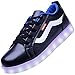 Odema Clearance Womens LED Shoes Lowtop Sneakers Light Up Fashion Sneakers