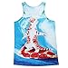 Uideazone Printed Pizza Cat T Shirt Funny Graphic Tank Top for Men