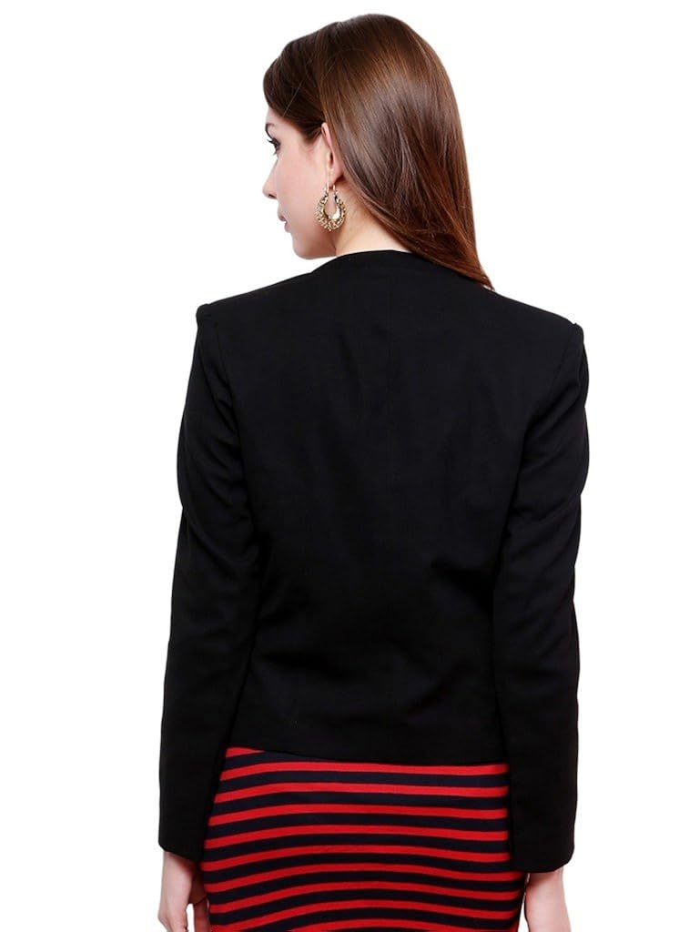 pannkh women's polyester blazer