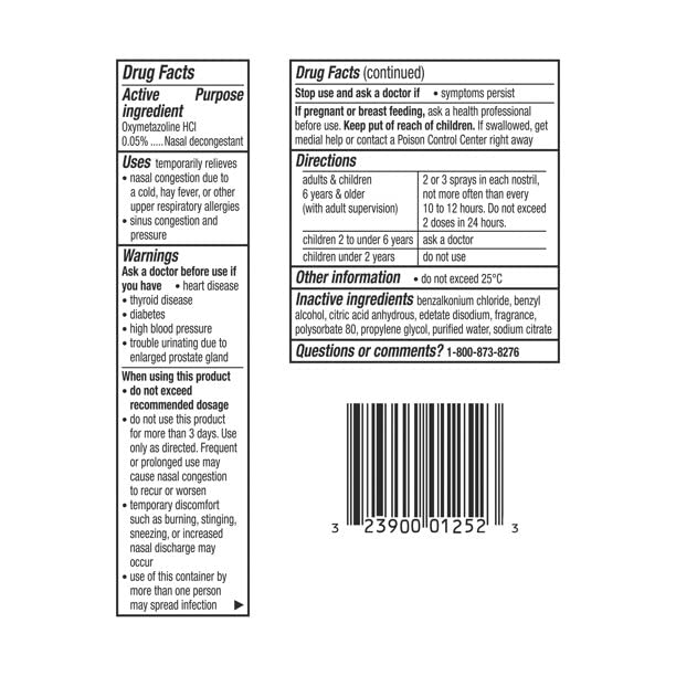 Vicks Sinex Severe Nasal Spray 0.50 oz