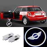 2 Pcs Door Light Car Vehicle Ghost LED Courtesy Welcome Logo Light Lamp Shadow Projector For Mini Cooper R55 R56 R57 R58 R59 R60 R61 F55 F56 F57 (2 Pcs)