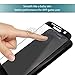 S7 Edge Screen Protector, Klearlook Unique [Fingerprint-killer] Anti Glare 3D Curve Glass Screen Protector for S7 Edge. [Front+Back Protection] Black Frame