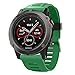 Band for Garmin Fenix 3 / Fenix 3 HR, Soft Silicone Wristband Replacement Watch Band for Garmin Fenix 3 / Fenix 3 HR Smart Watch (Army Green)