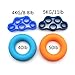 Finger Grip, Finger Strengthener, Exercise Rings, Finger Extensor Bands, Finger Resistance Bands, Finger Exerciser and Exercise Ring, Injury Rehabilitation and Stress Relief (4 Pack)