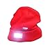 SnowCinda Unisex 5 LED Knitted Flashlight Beanie Hat/Cap for Hunting, Camping, Grilling, Auto Repair, Jogging, Walking, or Handyman Working - One Size Fits Most