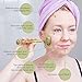 Authentic Chi Slimming Jade Roller For Face & Eyes – 100% Real Natural Jade Gemstone Anti-Aging Facial Massage Therapy – Reduce Puffy Eyes And Wrinkles -With Ebook & Instructions - By Pasith™