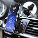 Wireless Car Charger Mount, Gixvdcu Qi Charger Car Mount with Air Vent Phone Holder, Fast Charge for Samsung Galaxy S8, S7/S7 Edge, Note 8 5, Standard Charging for iPhone X, 8/8 Plus
