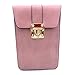 Luxury Matte PU Leather Mini Crossbody Single Shoulder Bag Cellphone Pouch Wallet Case for iPhone X 8 7 6 Plus 5S 4 Samsung Galaxy S5/S4/S3