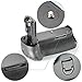 Neewer Professional Vertical Battery Grip(Replacement for Canon BG-E11) Work with 1 or 2 Pieces LP-E6 Battery or 6 Pieces AA Batteries for Canon EOS 5D Mark III / 5DS / 5DSR Digital SLR Cameras