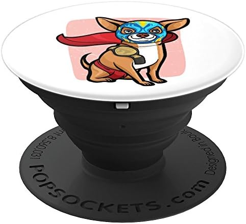 Funny Chihuahua Lucha Libre Wrestling - PopSockets Grip and Stand for Phones and Tablets