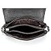 LOYOMA Womens Skull Print Rivet PU Leather Shoulder Bags Tote Purse Handbag (Black Style-2)