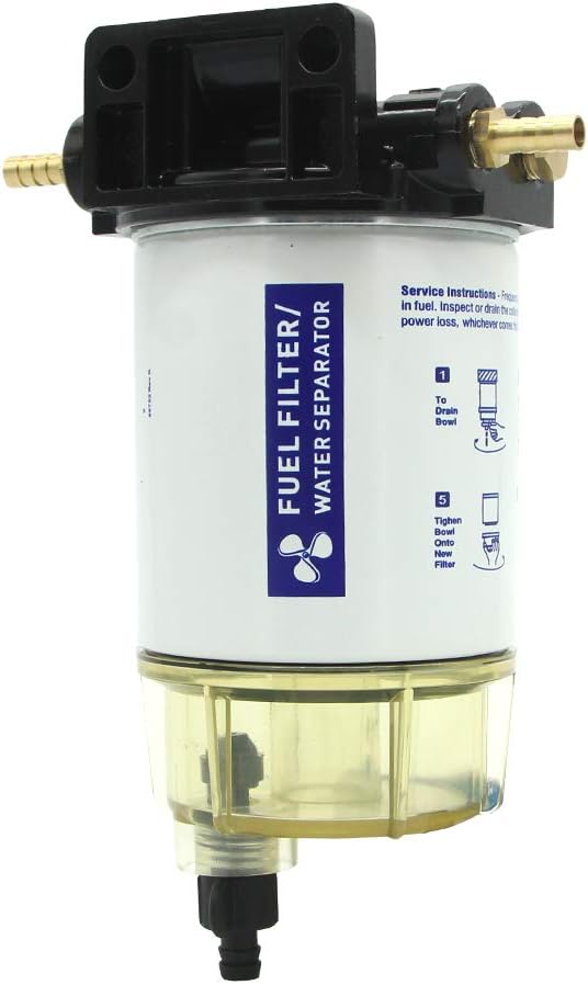 Amazon Com Modify Gt Boat Marine Outboard Fuel Filter Water Separator 10 Micron Replace Qucksliver 35 60494 1 Gasoline Engines Only Automotive