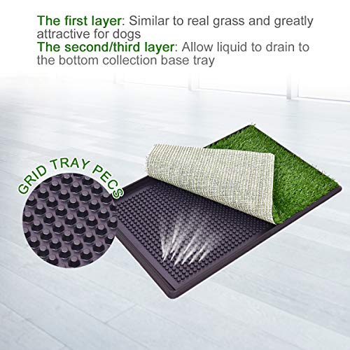 image for Giantex Dog Puppy Pet Potty Pad Home Training Toilet Pad Grass Surface