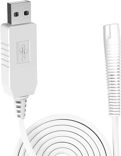 SHUOMAO USB Charger Cable for Braun Silk Epil 9 7 5 Epilator Replacement