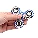 Cppslee Hands Fidget Spinner Toy Stress Reducer- Perfect For ADD, ADHD, Anxiety, and Autism Adult Children (Colorful Skull)
