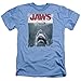 Jaws 1975 Thriller Movie Steven Spielberg Title Adult Heather T-Shirt X-Large