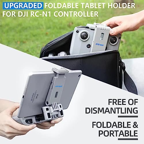 Hanatora Tablet Holder For DJI RC-N1/N2 Controllers - Adjustable Mount W/USB-C Cable