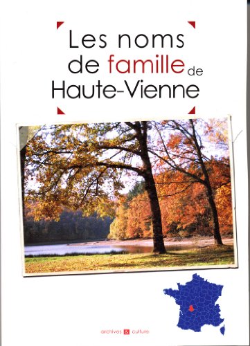 Les  noms de famille de la Haute-Vienne
