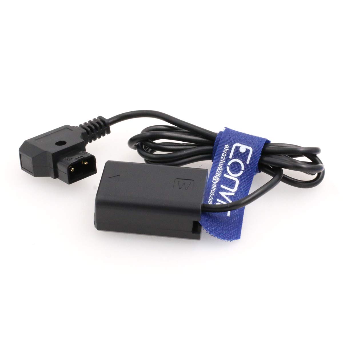 Eonvic D-Tap Dummy Battery NP-FW50 DC Coupler Power Cable Adapter For Sony A7 A7R A7000 NEX5 SLT Cameras