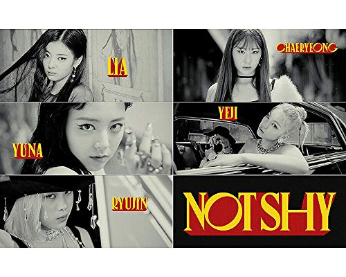 Itzy Itzy Not Shy Album Yellow A Ver Cd Poster Photo Book 2p Card Lyric Book K Pop Sealed Tracking Code Amazon Com Music