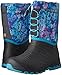 Merrell Snow Quest Lite WTRPF Waterproof Snow Boot (Little Kid/Big Kid), Grey/Print/Turquoise, 5 M US Big Kid