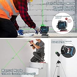 Vashly 16 Line Laser Level Self Leveling 4 x